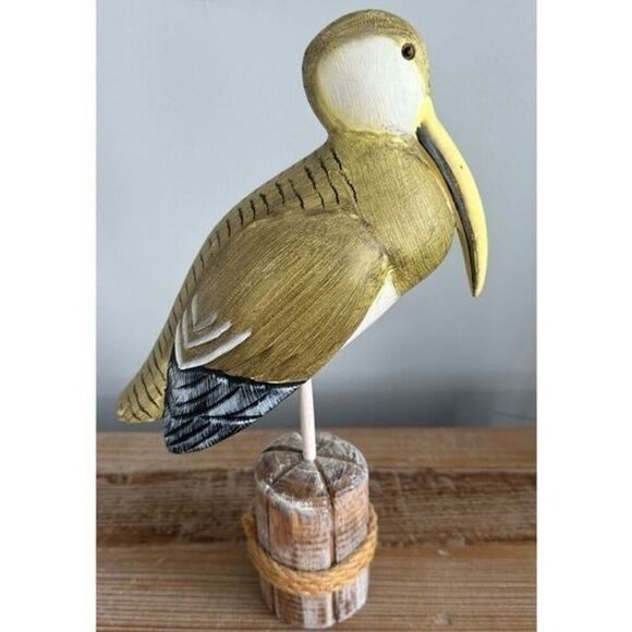 sea bird-wood accent figure - nautical - Picture 1 of 2